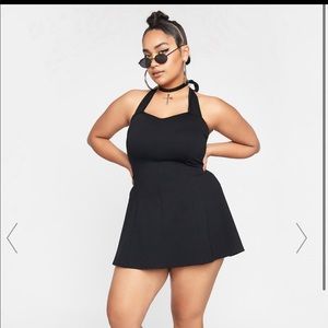 Dollskill black halter dress